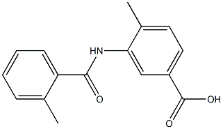 4-methyl-3-[(2-methylbenzoyl)amino]benzoic acid