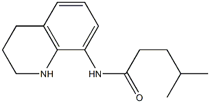  4-methyl-N-(1,2,3,4-tetrahydroquinolin-8-yl)pentanamide