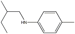  4-methyl-N-(2-methylbutyl)aniline