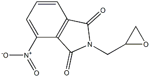 4-nitro-2-(oxiran-2-ylmethyl)-2,3-dihydro-1H-isoindole-1,3-dione Structure