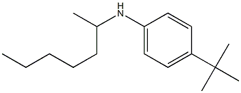 4-tert-butyl-N-(heptan-2-yl)aniline Struktur