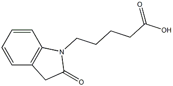5-(2-oxo-2,3-dihydro-1H-indol-1-yl)pentanoic acid