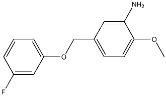 5-(3-fluorophenoxymethyl)-2-methoxyaniline