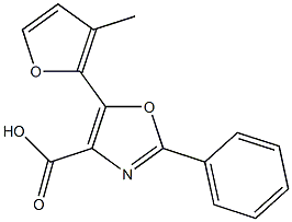  5-(3-methylfuran-2-yl)-2-phenyl-1,3-oxazole-4-carboxylic acid