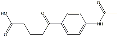  5-(4-acetamidophenyl)-5-oxopentanoic acid