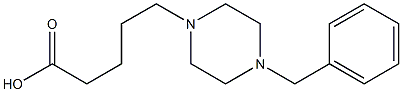  5-(4-benzylpiperazin-1-yl)pentanoic acid