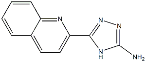 5-(quinolin-2-yl)-4H-1,2,4-triazol-3-amine Structure