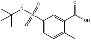 5-(tert-butylsulfamoyl)-2-methylbenzoic acid Structure