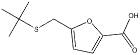 5-[(tert-butylsulfanyl)methyl]furan-2-carboxylic acid