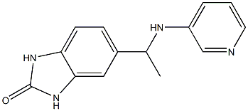  5-[1-(pyridin-3-ylamino)ethyl]-2,3-dihydro-1H-1,3-benzodiazol-2-one