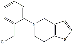 5-[2-(chloromethyl)phenyl]-4H,5H,6H,7H-thieno[3,2-c]pyridine