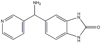  5-[amino(pyridin-3-yl)methyl]-2,3-dihydro-1H-1,3-benzodiazol-2-one