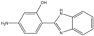 5-amino-2-(1H-1,3-benzodiazol-2-yl)phenol Structure