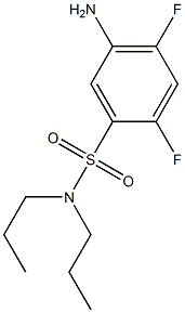  5-amino-2,4-difluoro-N,N-dipropylbenzene-1-sulfonamide