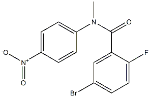 1040322-07-3 5-bromo-2-fluoro-N-methyl-N-(4-nitrophenyl)benzamide