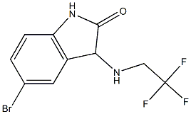 5-bromo-3-[(2,2,2-trifluoroethyl)amino]-1,3-dihydro-2H-indol-2-one