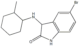  5-bromo-3-[(2-methylcyclohexyl)amino]-2,3-dihydro-1H-indol-2-one