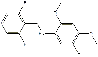 5-chloro-N-[(2,6-difluorophenyl)methyl]-2,4-dimethoxyaniline