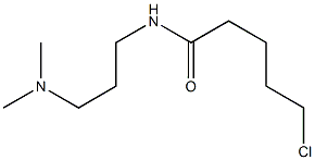  5-chloro-N-[3-(dimethylamino)propyl]pentanamide