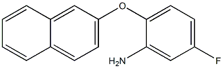 5-fluoro-2-(naphthalen-2-yloxy)aniline