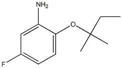 5-fluoro-2-[(2-methylbutan-2-yl)oxy]aniline