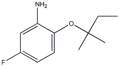 5-fluoro-2-[(2-methylbutan-2-yl)oxy]aniline|