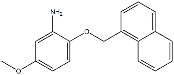 5-methoxy-2-(naphthalen-1-ylmethoxy)aniline