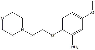 5-methoxy-2-[2-(morpholin-4-yl)ethoxy]aniline