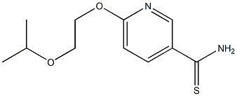  6-(2-isopropoxyethoxy)pyridine-3-carbothioamide
