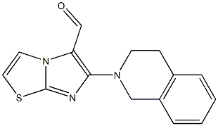  6-(3,4-dihydroisoquinolin-2(1H)-yl)imidazo[2,1-b][1,3]thiazole-5-carbaldehyde