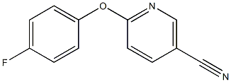 6-(4-fluorophenoxy)nicotinonitrile|