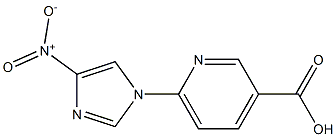  6-(4-nitro-1H-imidazol-1-yl)pyridine-3-carboxylic acid