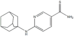  6-(adamantan-1-ylamino)pyridine-3-carbothioamide