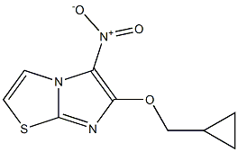  6-(cyclopropylmethoxy)-5-nitroimidazo[2,1-b][1,3]thiazole
