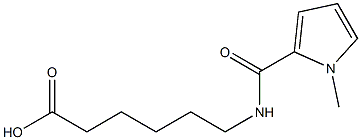  6-[(1-methyl-1H-pyrrol-2-yl)formamido]hexanoic acid