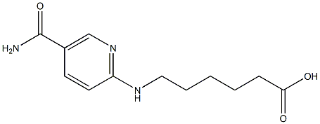 6-{[5-(aminocarbonyl)pyridin-2-yl]amino}hexanoic acid