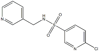 6-chloro-N-(pyridin-3-ylmethyl)pyridine-3-sulfonamide