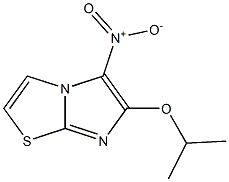 6-isopropoxy-5-nitroimidazo[2,1-b][1,3]thiazole Structure