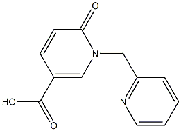  6-oxo-1-(pyridin-2-ylmethyl)-1,6-dihydropyridine-3-carboxylic acid