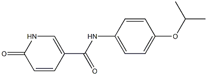 6-oxo-N-[4-(propan-2-yloxy)phenyl]-1,6-dihydropyridine-3-carboxamide