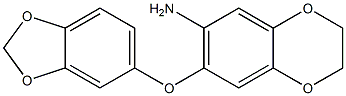 7-(2H-1,3-benzodioxol-5-yloxy)-2,3-dihydro-1,4-benzodioxin-6-amine