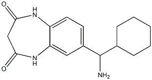  7-[amino(cyclohexyl)methyl]-2,3,4,5-tetrahydro-1H-1,5-benzodiazepine-2,4-dione