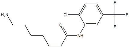 7-amino-N-[2-chloro-5-(trifluoromethyl)phenyl]heptanamide