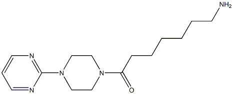  7-oxo-7-(4-pyrimidin-2-ylpiperazin-1-yl)heptan-1-amine