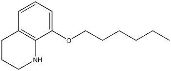 8-(hexyloxy)-1,2,3,4-tetrahydroquinoline|