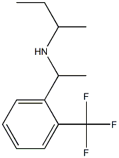 butan-2-yl({1-[2-(trifluoromethyl)phenyl]ethyl})amine