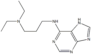diethyl[3-(7H-purin-6-ylamino)propyl]amine