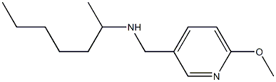 heptan-2-yl[(6-methoxypyridin-3-yl)methyl]amine