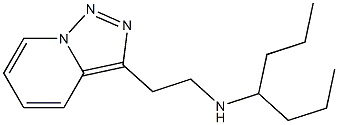 heptan-4-yl(2-{[1,2,4]triazolo[3,4-a]pyridin-3-yl}ethyl)amine|