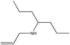 heptan-4-yl(prop-2-en-1-yl)amine 结构式